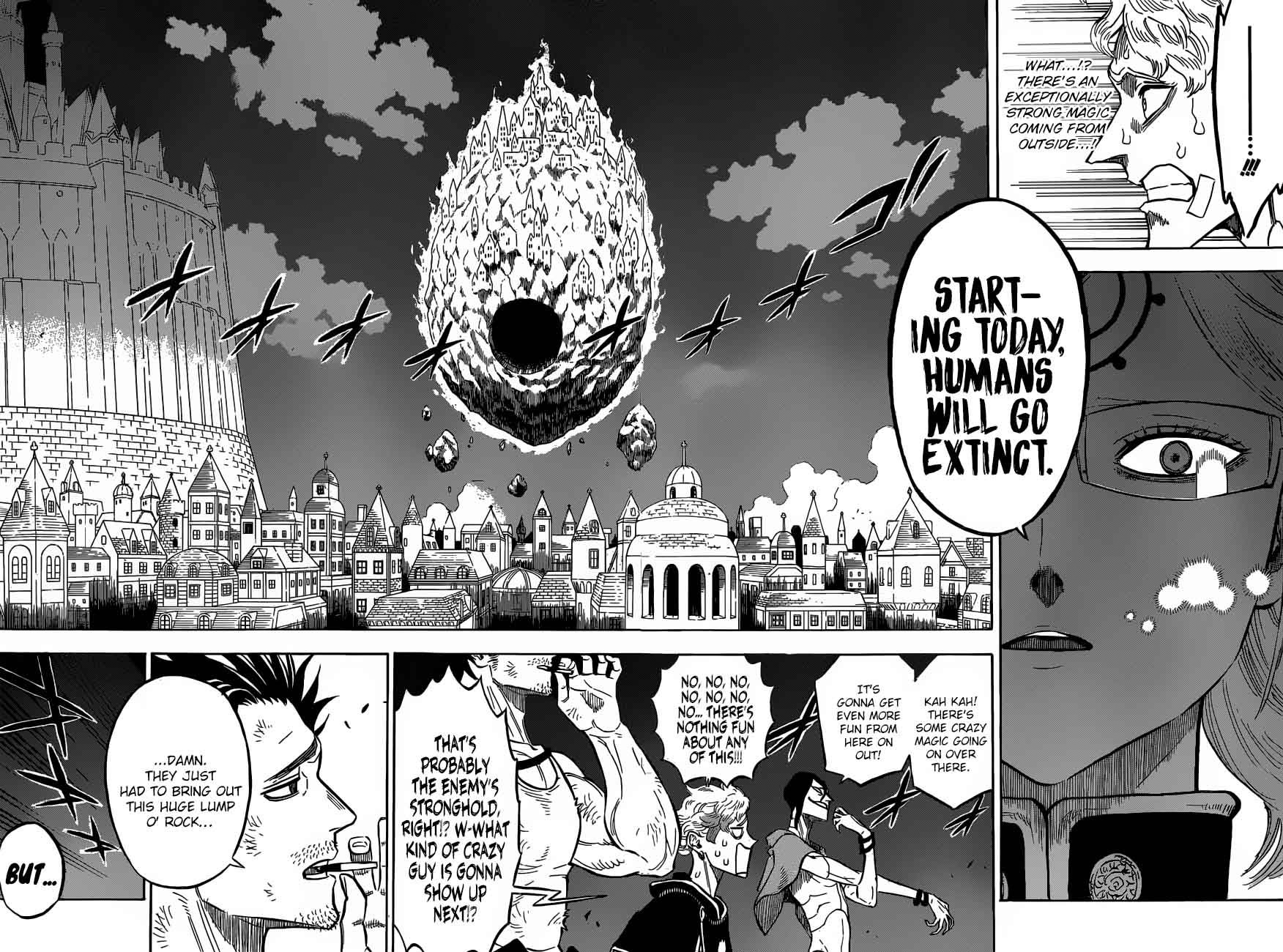 Black Clover Manga Chapter 174 page 14 - Flying In