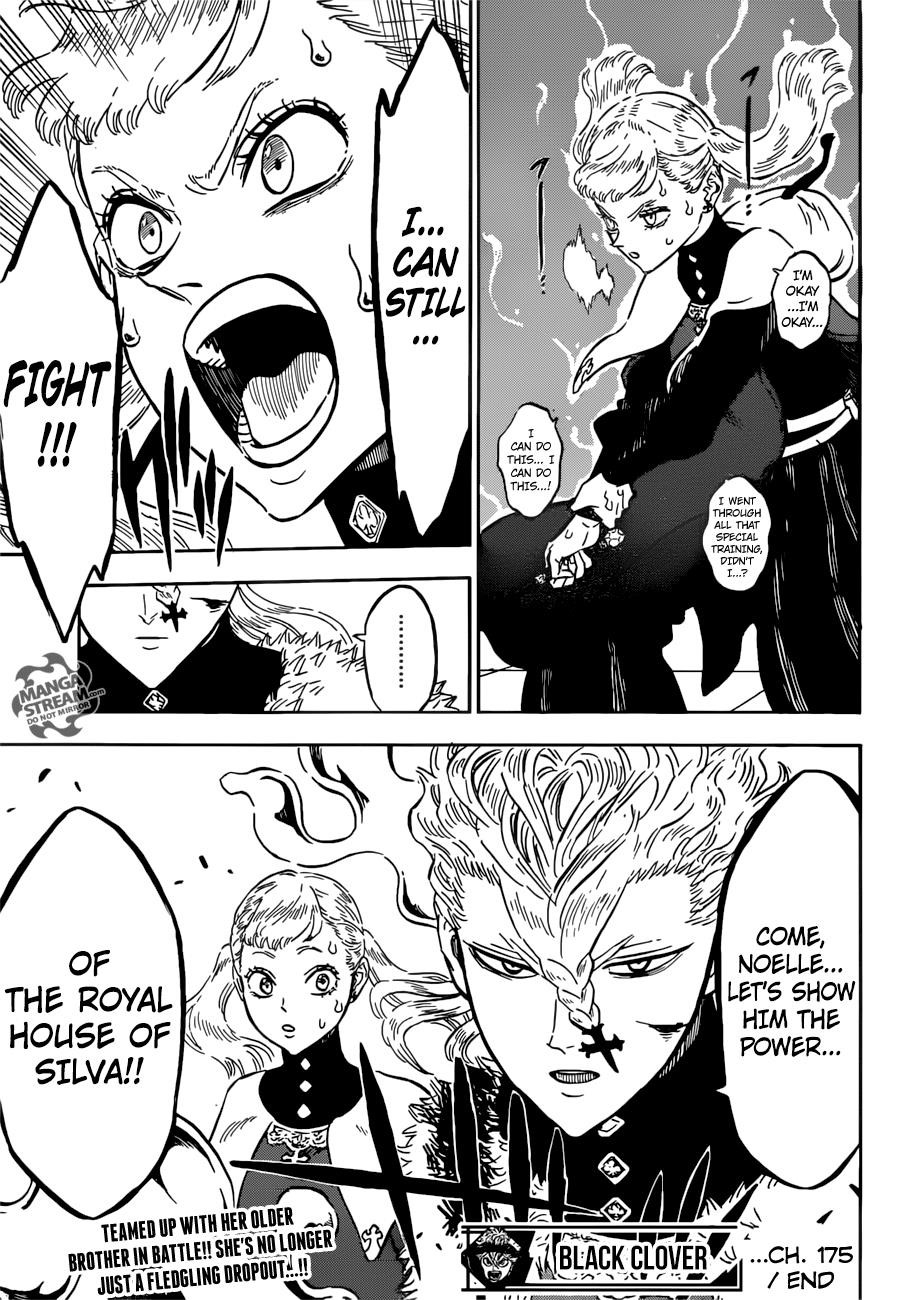 Black Clover Manga Chapter 175 page 15 - The Silvas' Battle