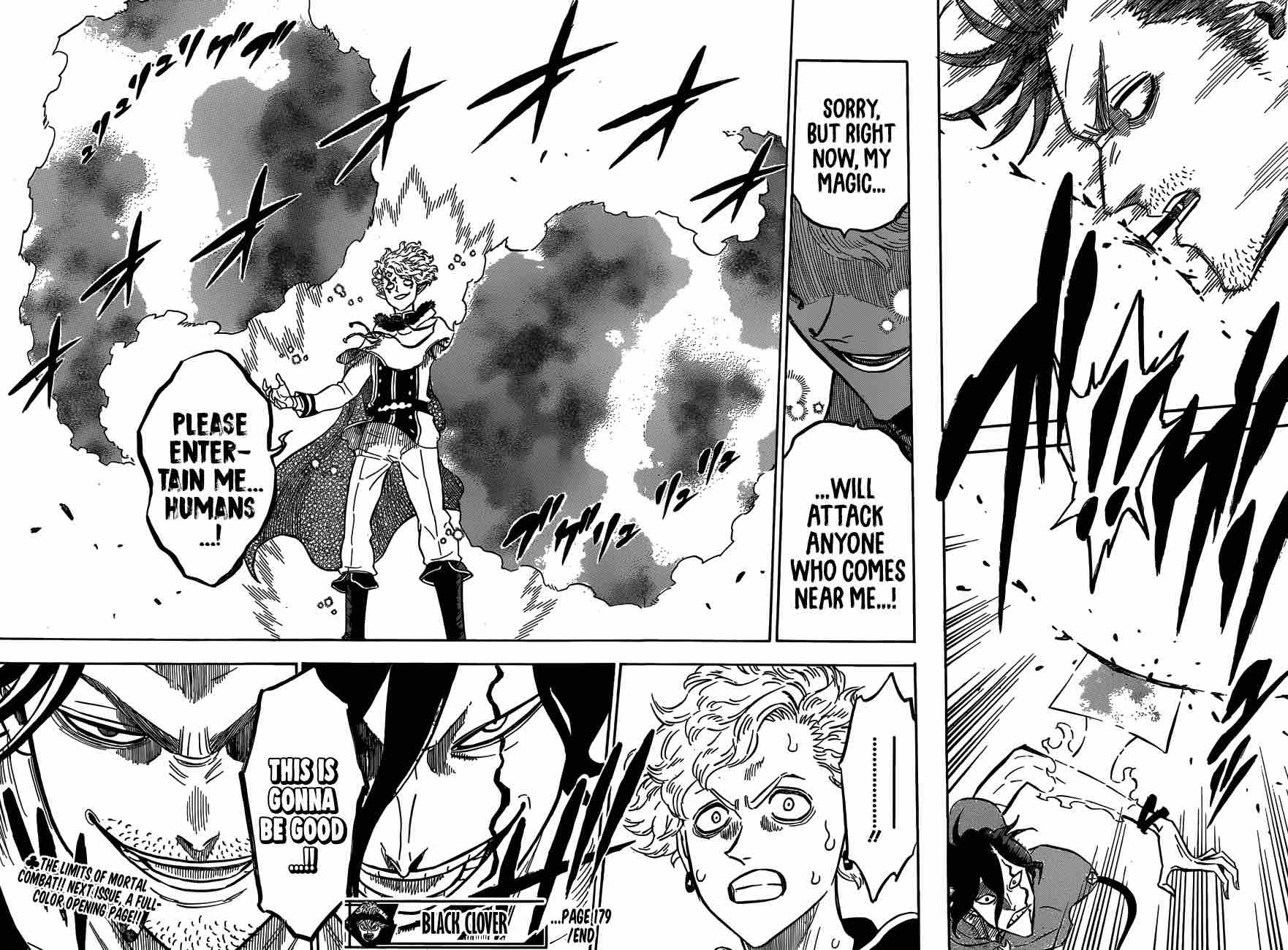 Black Clover Manga Chapter 179 page 14 - Battle of the King's Room