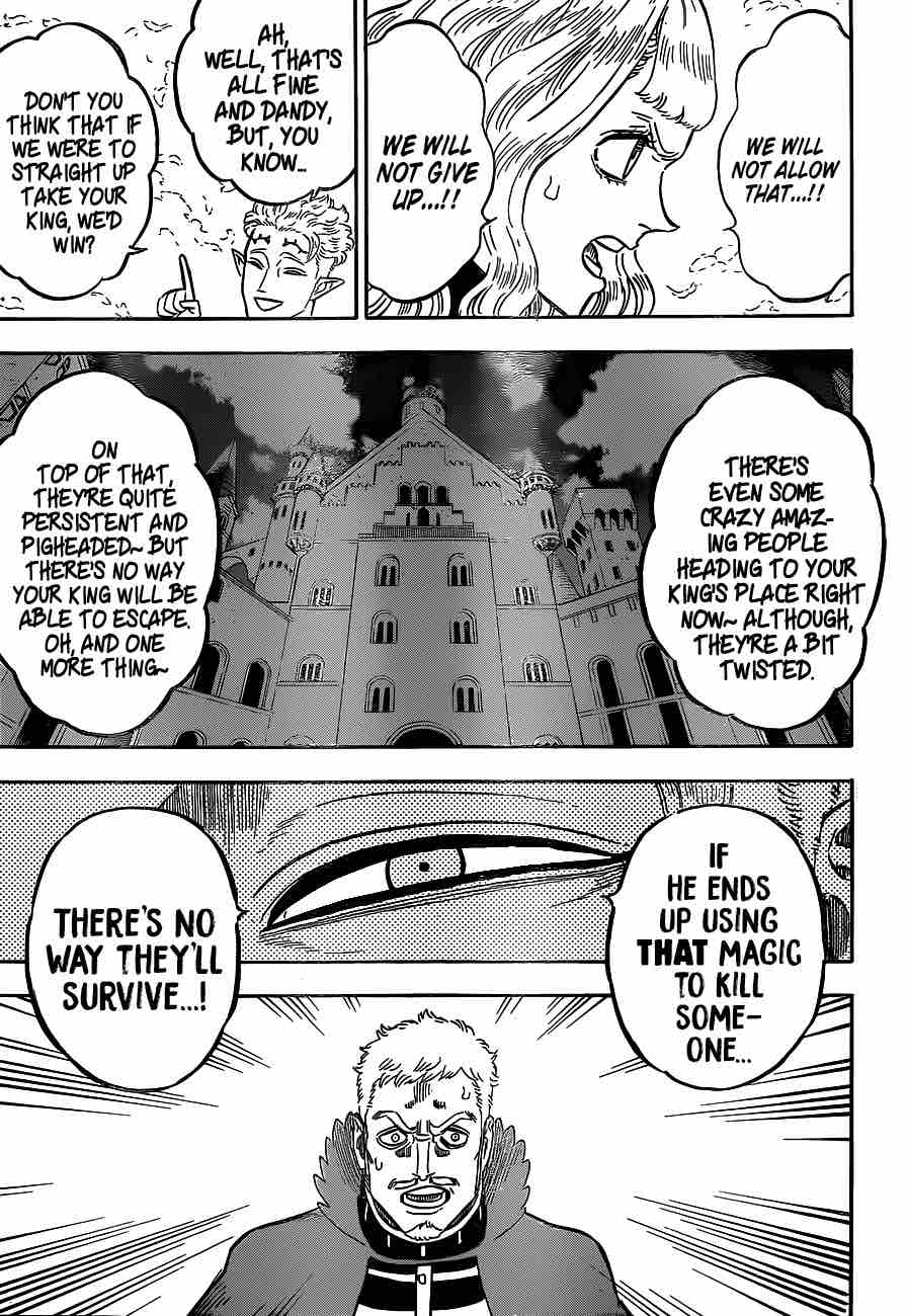 Black Clover Manga Chapter 179 page 5 - Battle of the King's Room
