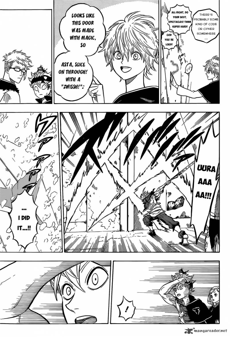 Black Clover Manga Chapter 18 page 3 - Inside the Treasure Hall