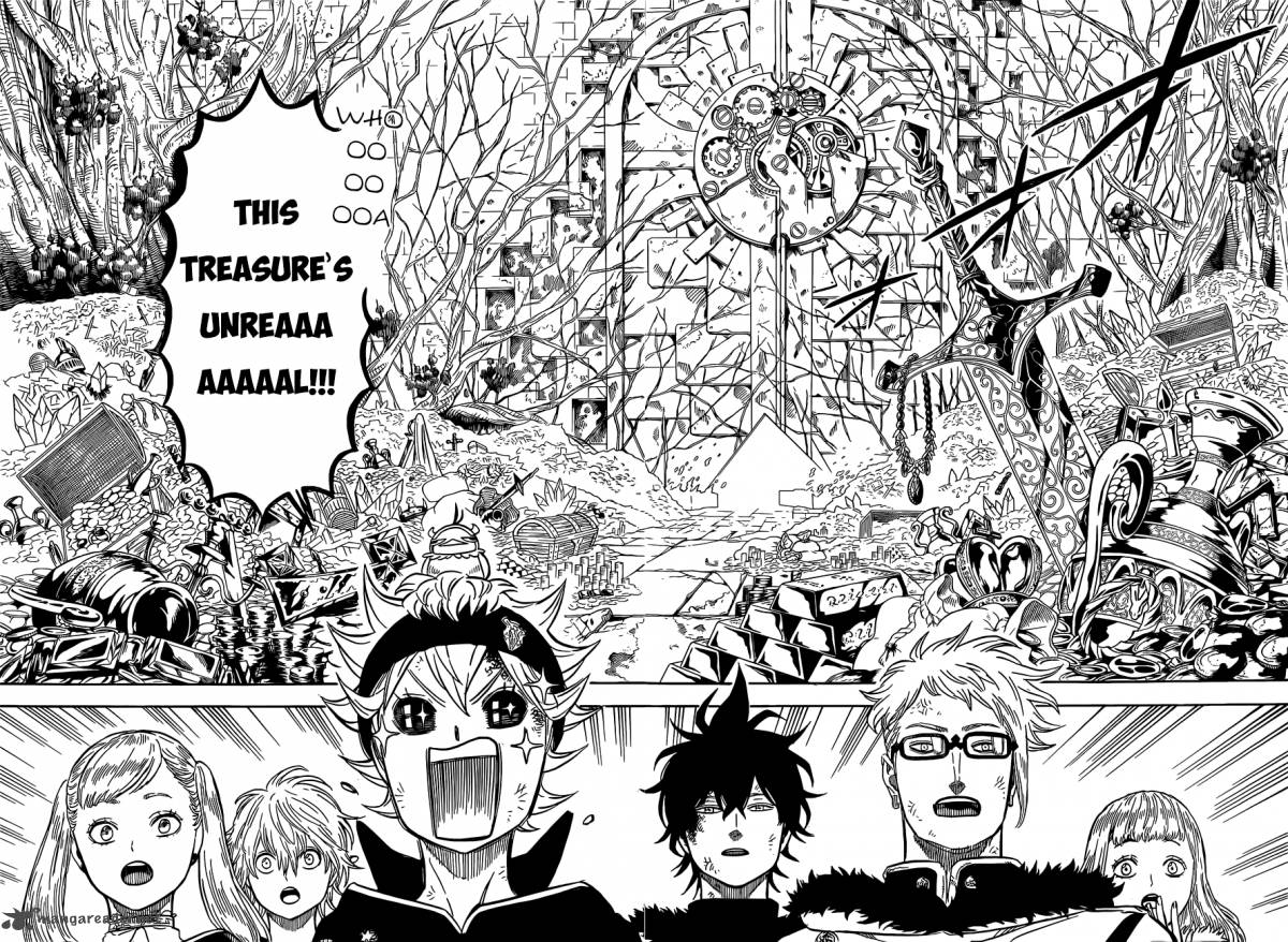 Black Clover Manga Chapter 18 page 4 - Inside the Treasure Hall