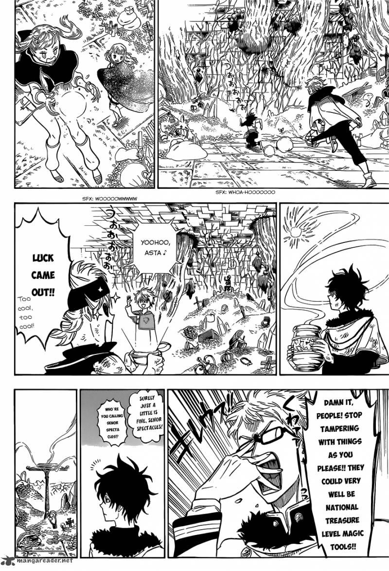 Black Clover Manga Chapter 18 page 5 - Inside the Treasure Hall