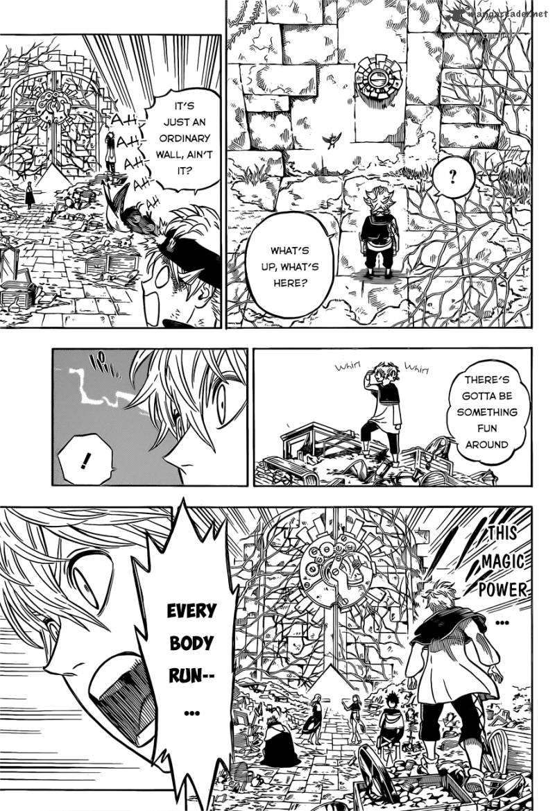 Black Clover Manga Chapter 18 page 8 - Inside the Treasure Hall