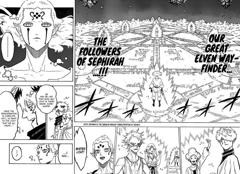 Black Clover Manga Chapter 182 page 6 - The Apostles of Sephirah