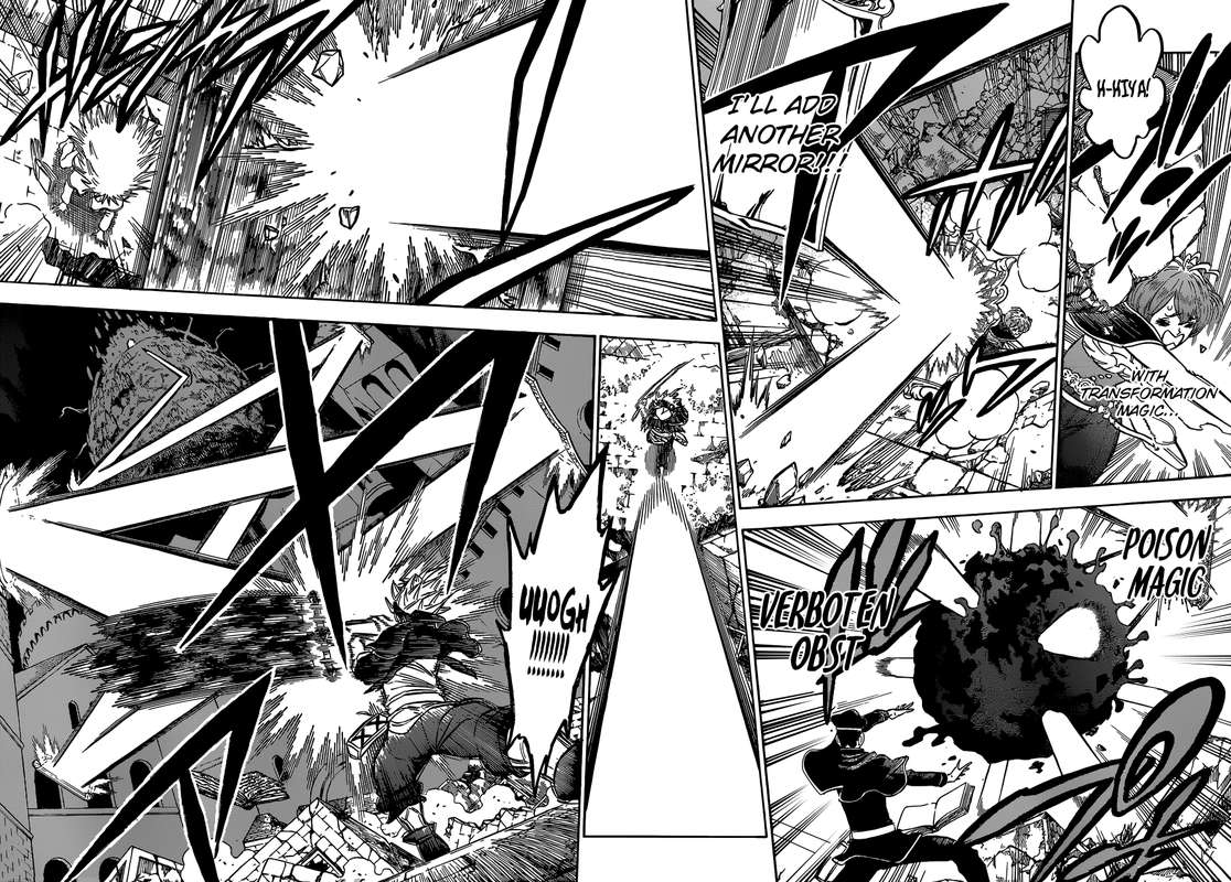 Black Clover Manga Chapter 186 page 11 - The Eyes in the Mirror