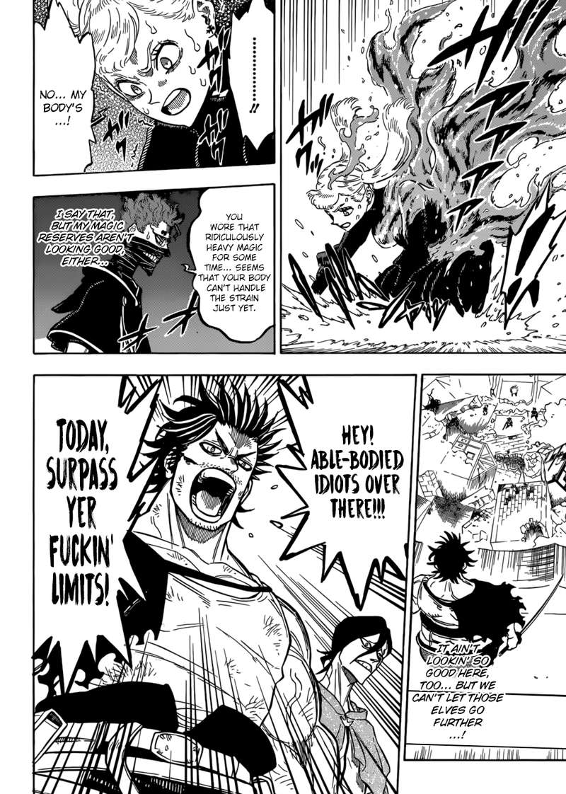 Black Clover Manga Chapter 186 page 3 - The Eyes in the Mirror