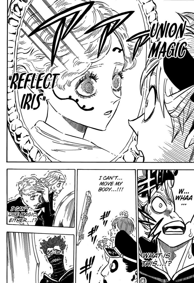 Black Clover Manga Chapter 186 page 7 - The Eyes in the Mirror