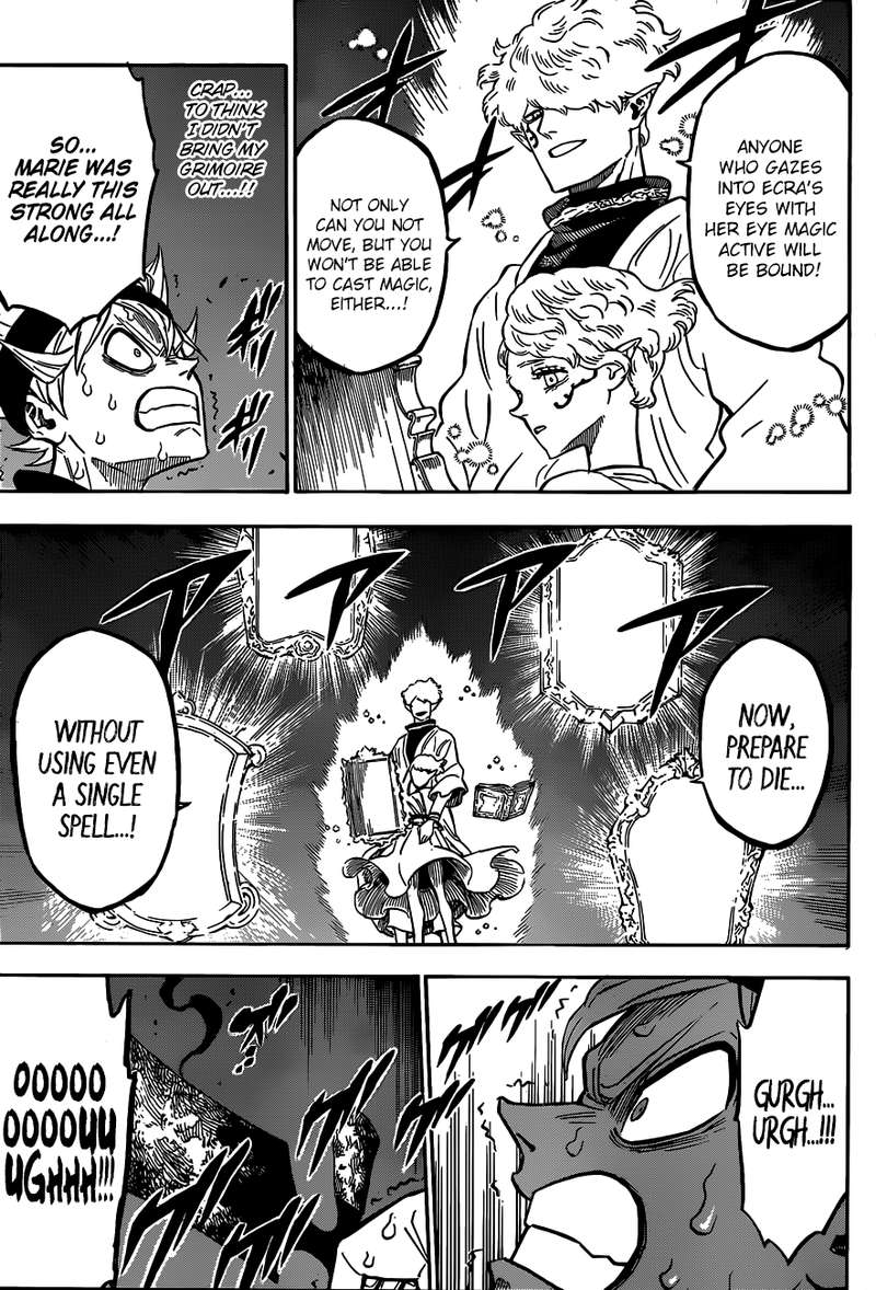 Black Clover Manga Chapter 186 page 8 - The Eyes in the Mirror