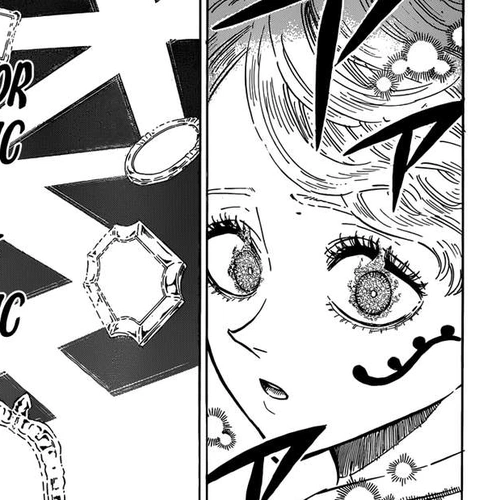 Black Clover Manga Chapter 186 (The Eyes in the Mirror) cover