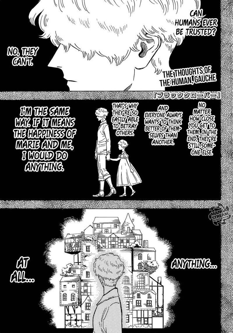 Black Clover Manga Chapter 189 page 1 - Humans Who Can Be Trusted