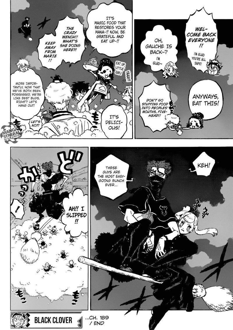 Black Clover Manga Chapter 189 page 16 - Humans Who Can Be Trusted
