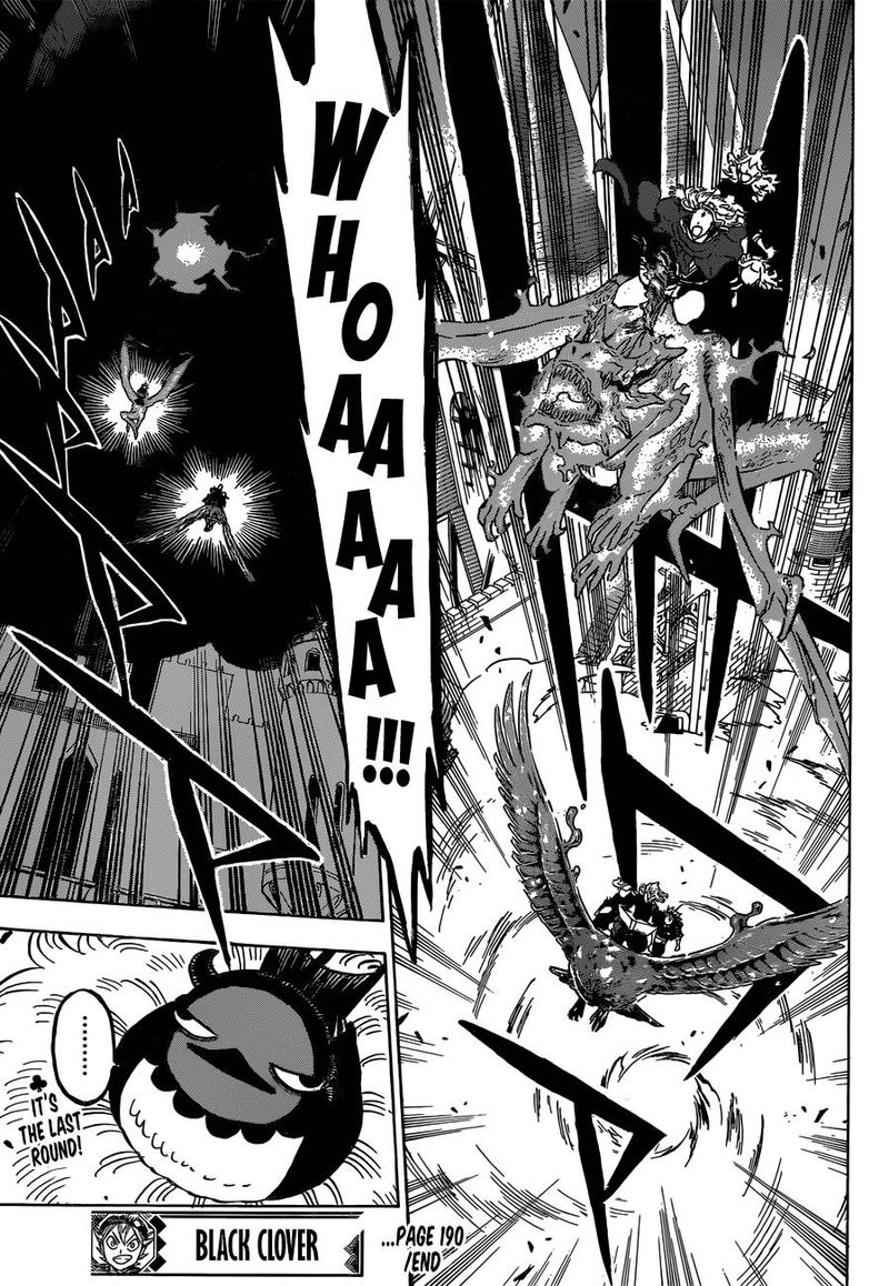 Black Clover Manga Chapter 190 page 16 - Go!!!!