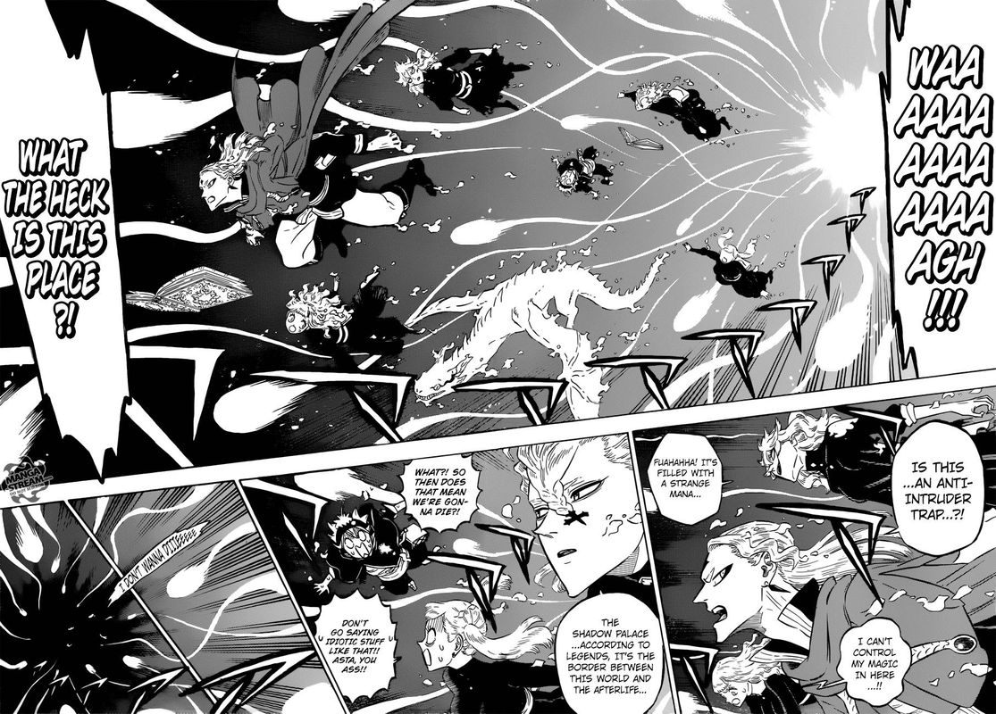 Black Clover Manga Chapter 191 page 2 - Storming the Shadow Palace