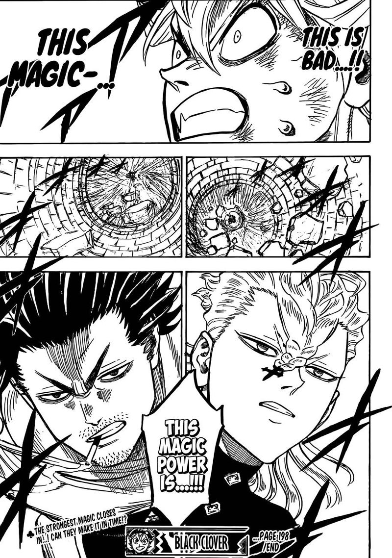 Black Clover Manga Chapter 198 page 15 - The Five-Leaf Grimoire