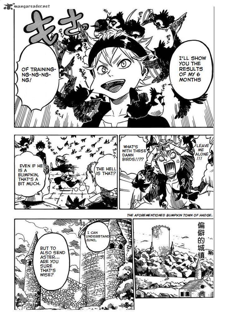 Black Clover Manga Chapter 2 page 4 - The Magic Knights Entrance Exam