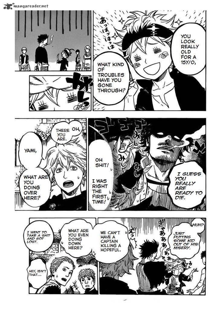 Black Clover Manga Chapter 2 page 7 - The Magic Knights Entrance Exam