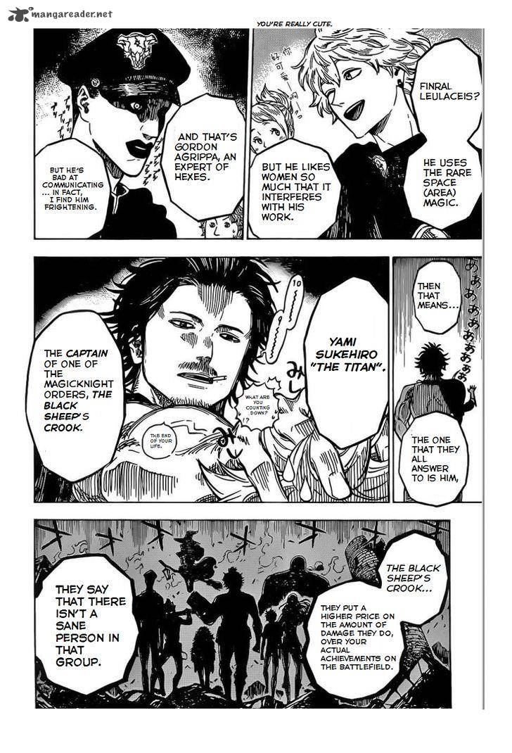 Black Clover Manga Chapter 2 page 8 - The Magic Knights Entrance Exam