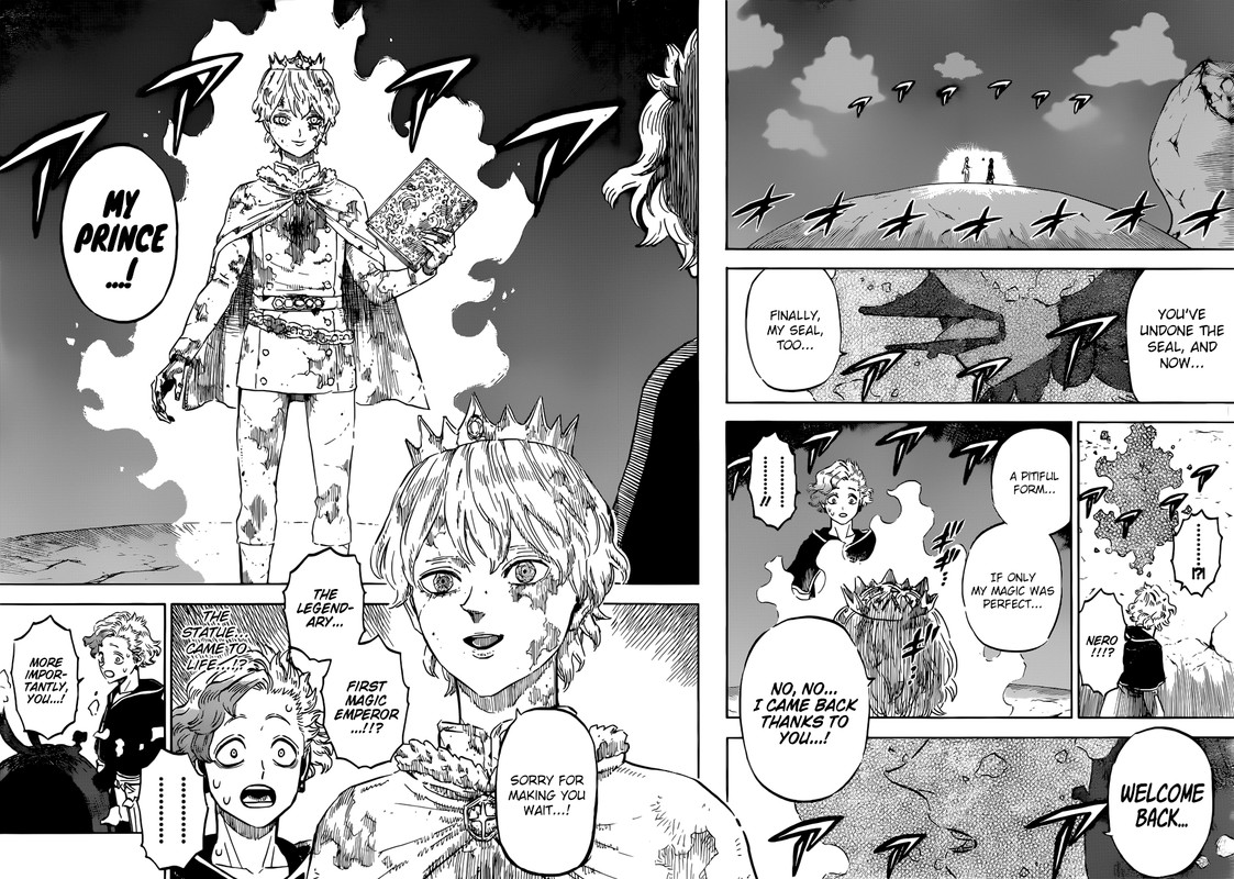 Black Clover Manga Chapter 203 page 10 - Breaking the Seal