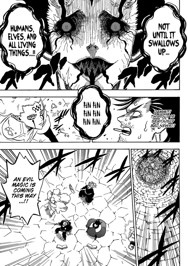 Black Clover Manga Chapter 203 page 4 - Breaking the Seal