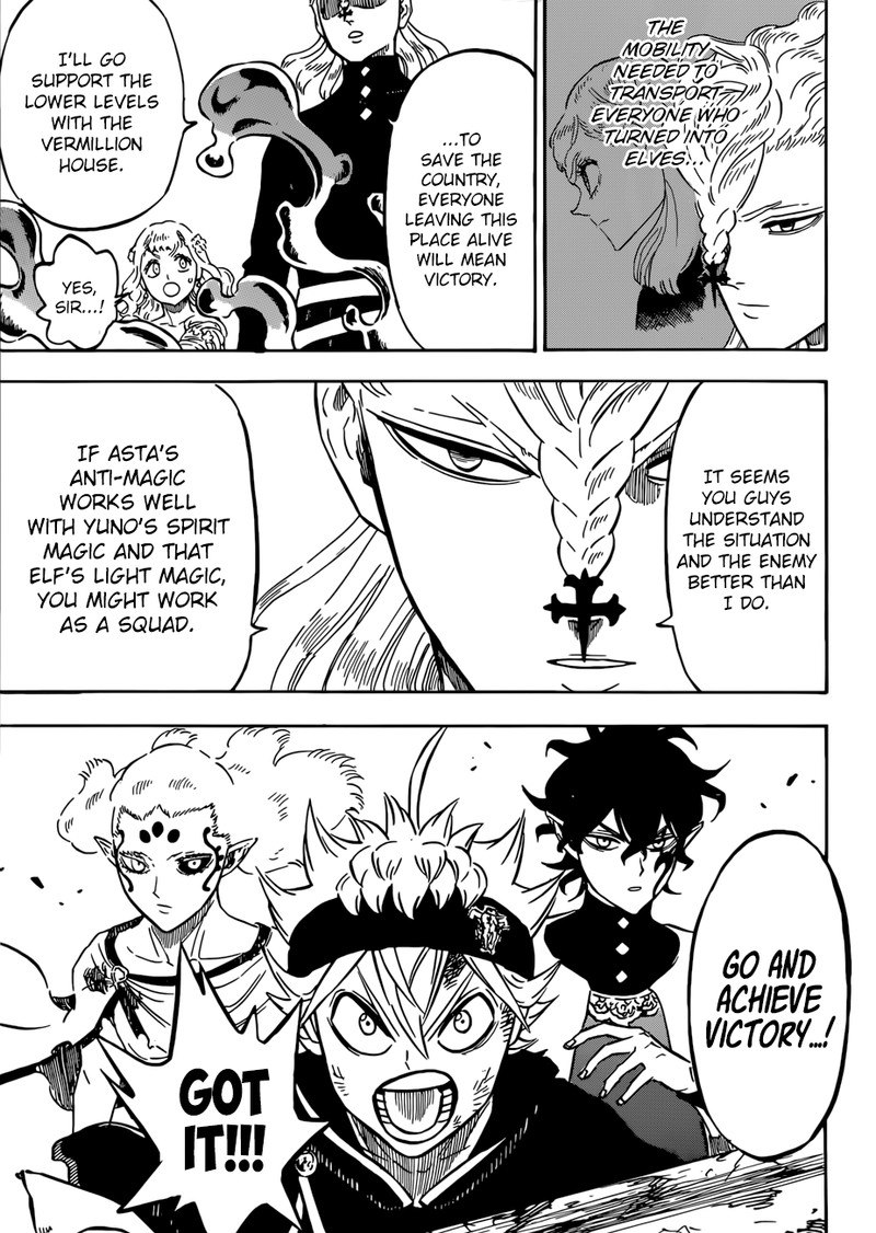 Black Clover Manga Chapter 203 page 9 - Breaking the Seal