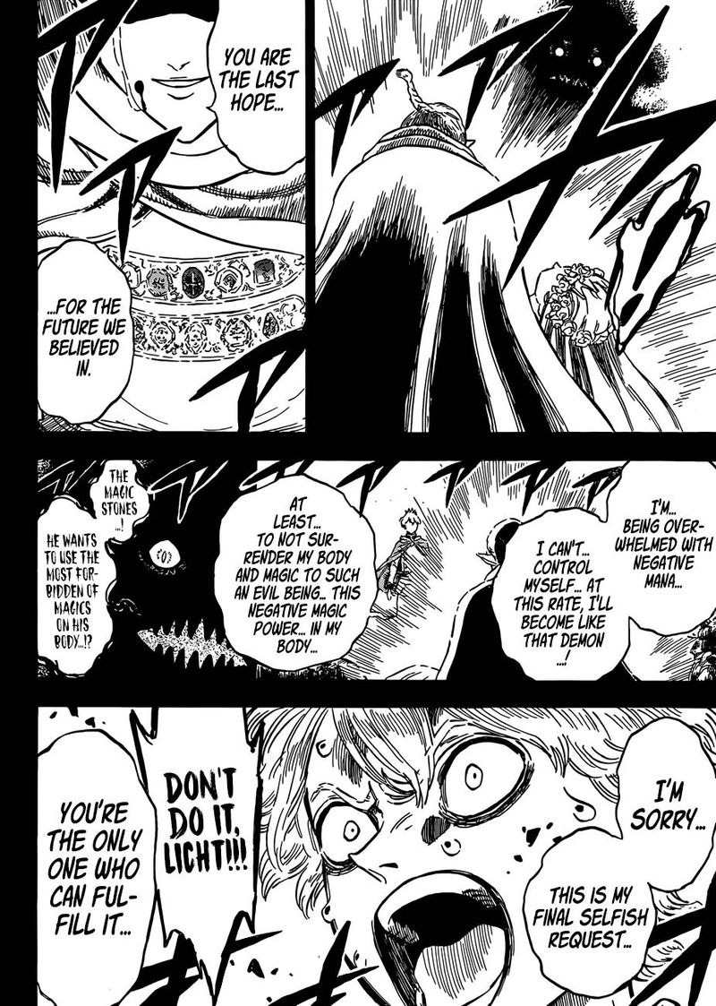 Black Clover Manga Chapter 204 page 14 - Last Wish