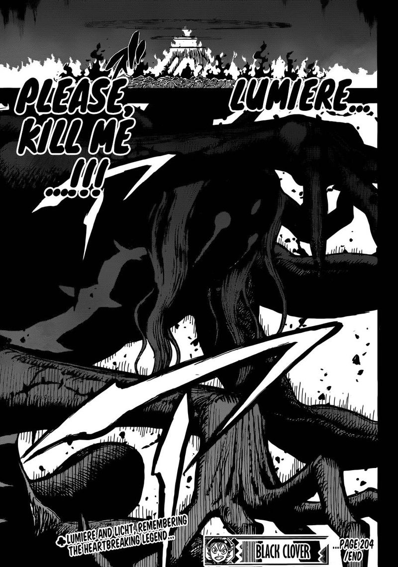 Black Clover Manga Chapter 204 page 15 - Last Wish