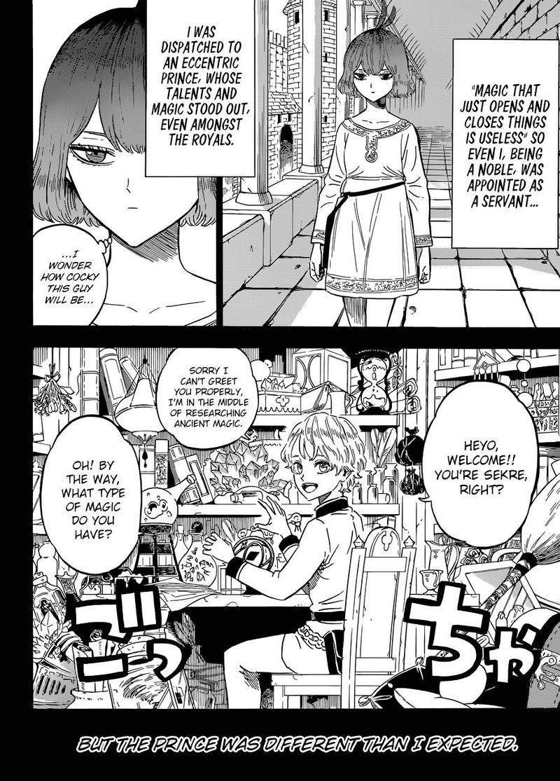 Black Clover Manga Chapter 204 page 2 - Last Wish