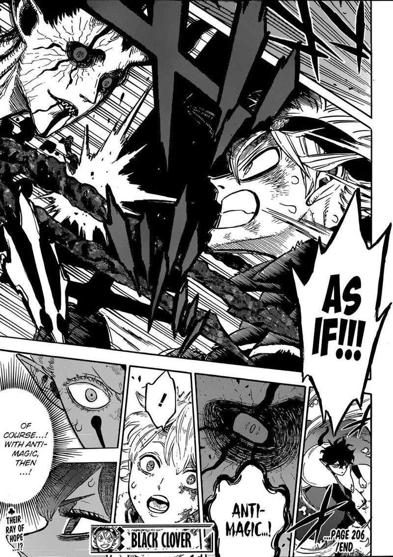 Black Clover Manga Chapter 206 page 14 - A Reunion Across Time and Space