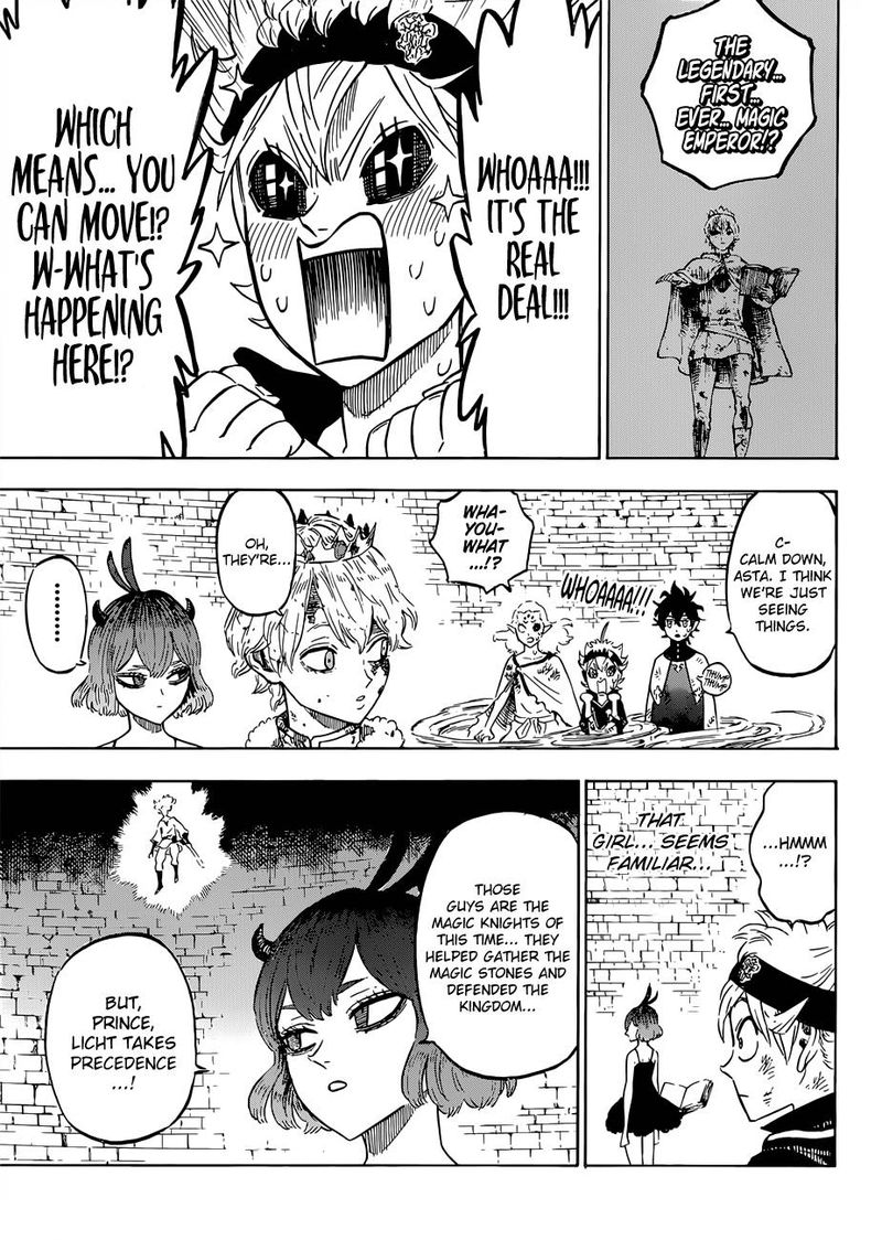 Black Clover Manga Chapter 206 page 3 - A Reunion Across Time and Space