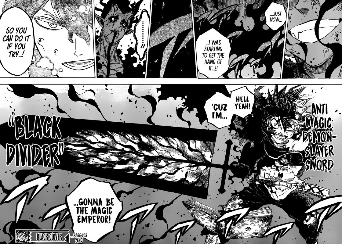 Black Clover Manga Chapter 208 page 12 - Swords