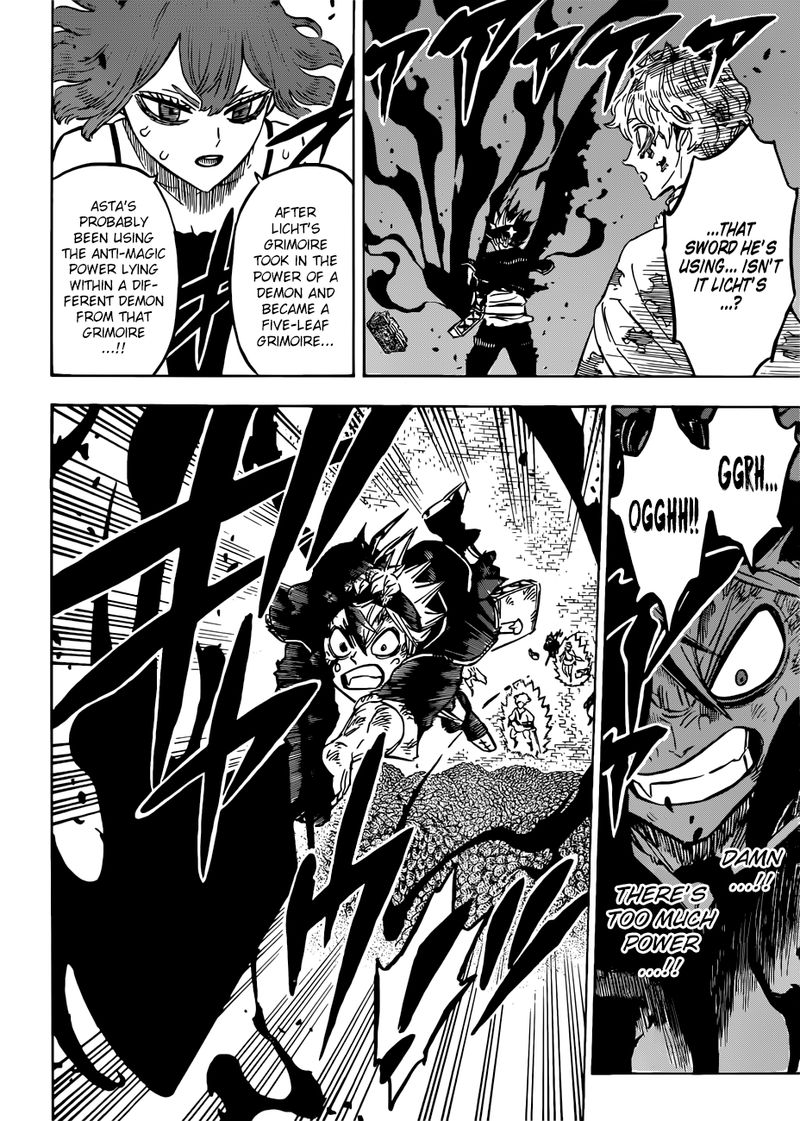 Black Clover Manga Chapter 208 page 4 - Swords