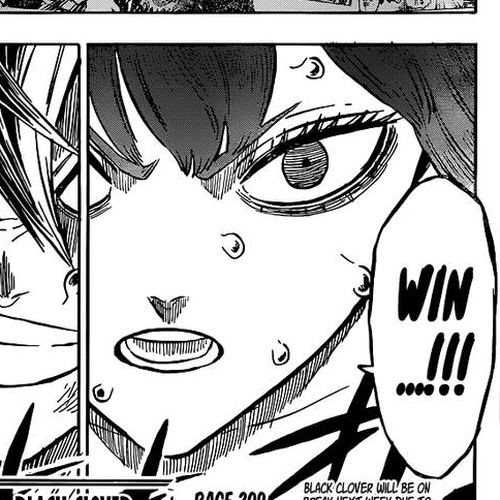 Black Clover Manga Chapter 209 (Wish) cover