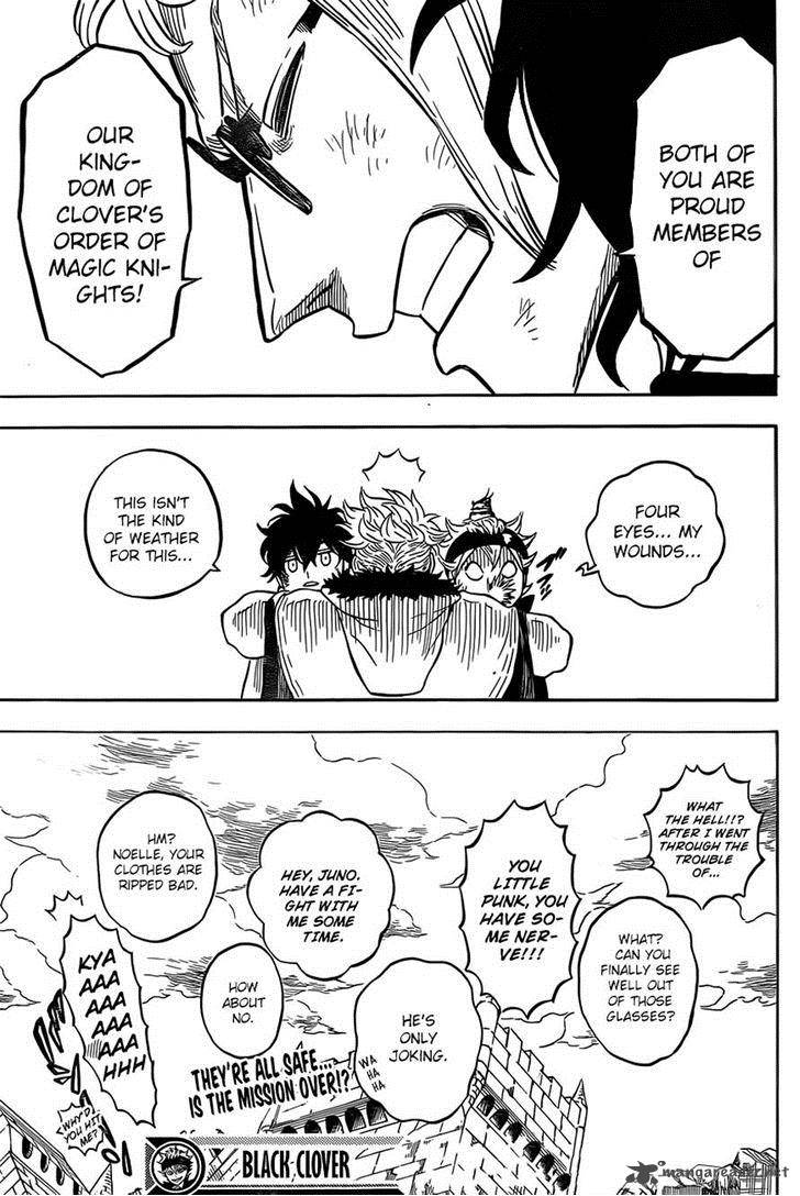 Black Clover Manga Chapter 21 page 19 - Destruction and Salvation