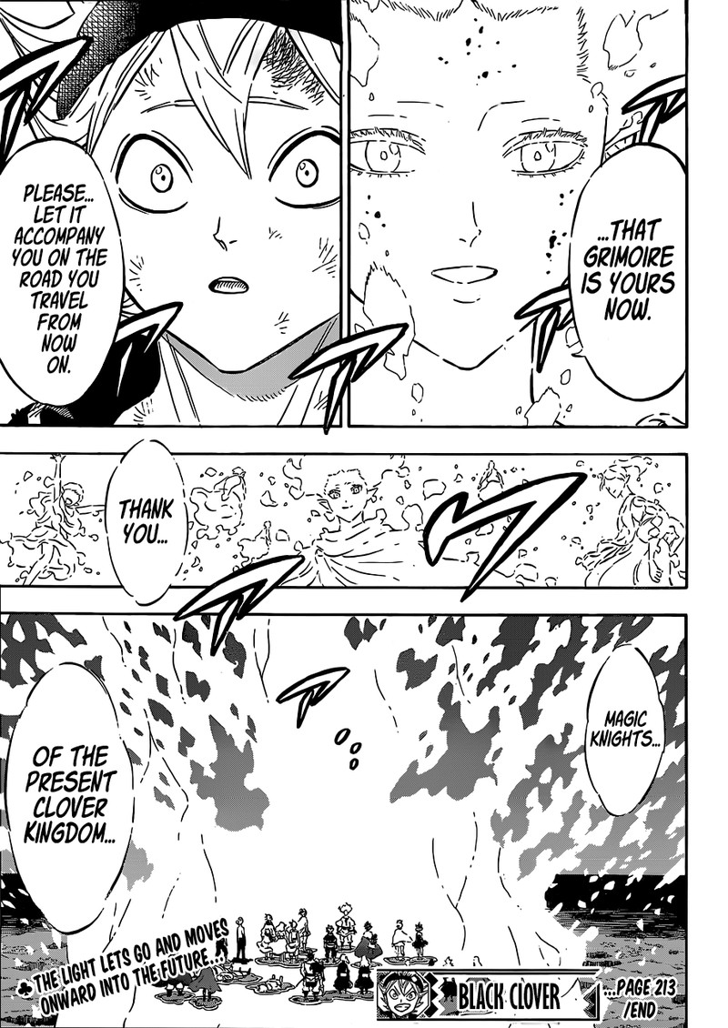 Black Clover Manga Chapter 213 page 14 - The Great Soul Tree