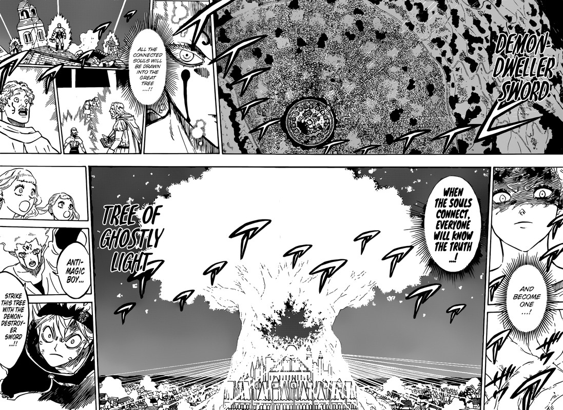 Black Clover Manga Chapter 213 page 8 - The Great Soul Tree