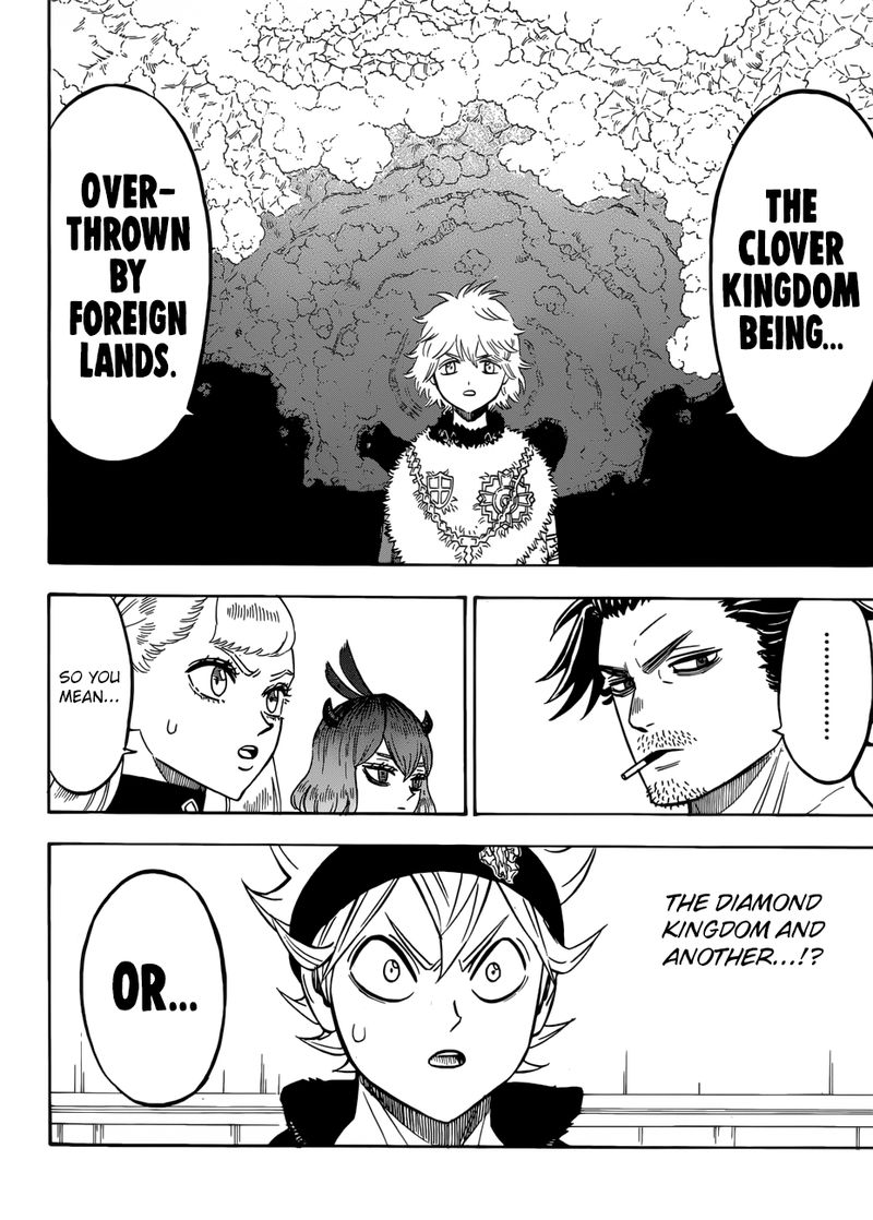 Black Clover Manga Chapter 215 page 10 - Three Problems