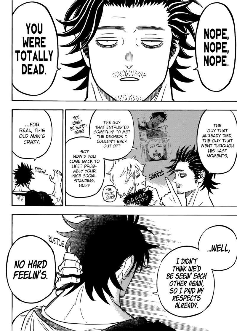 Black Clover Manga Chapter 215 page 2 - Three Problems