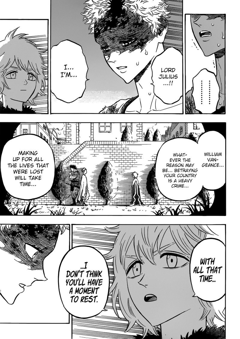 Black Clover Manga Chapter 215 page 3 - Three Problems