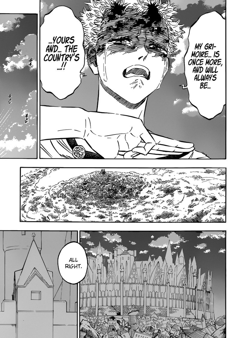 Black Clover Manga Chapter 215 page 5 - Three Problems