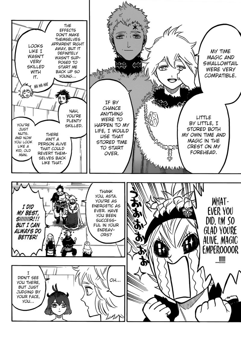 Black Clover Manga Chapter 215 page 8 - Three Problems