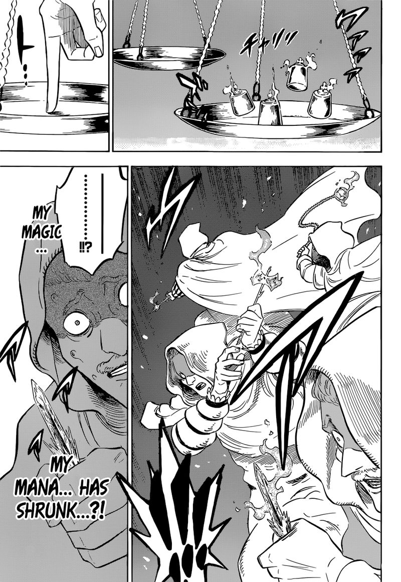 Black Clover Manga Chapter 216 page 13 - Power Balance