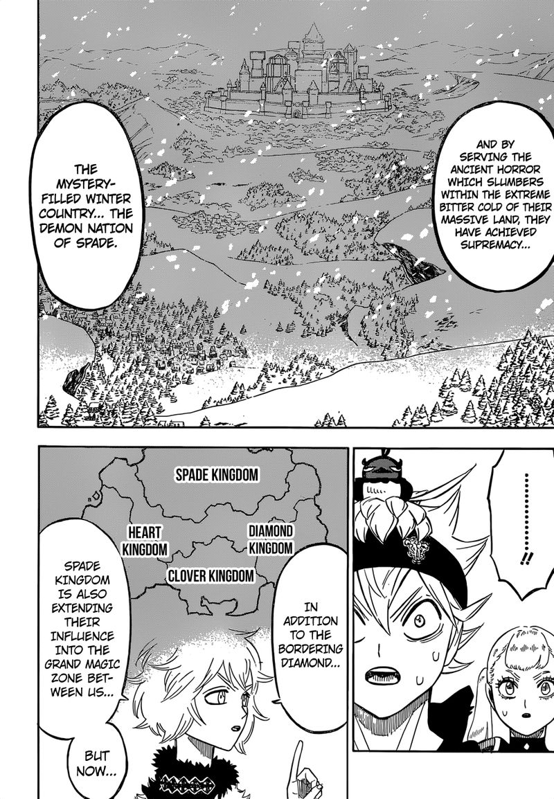 Black Clover Manga Chapter 216 page 6 - Power Balance