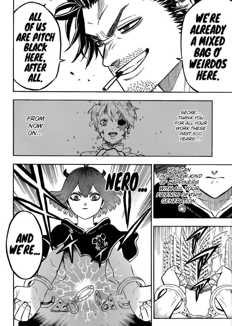 Black Clover Manga Chapter 219 page 4 - As Pitch Black as It Gets