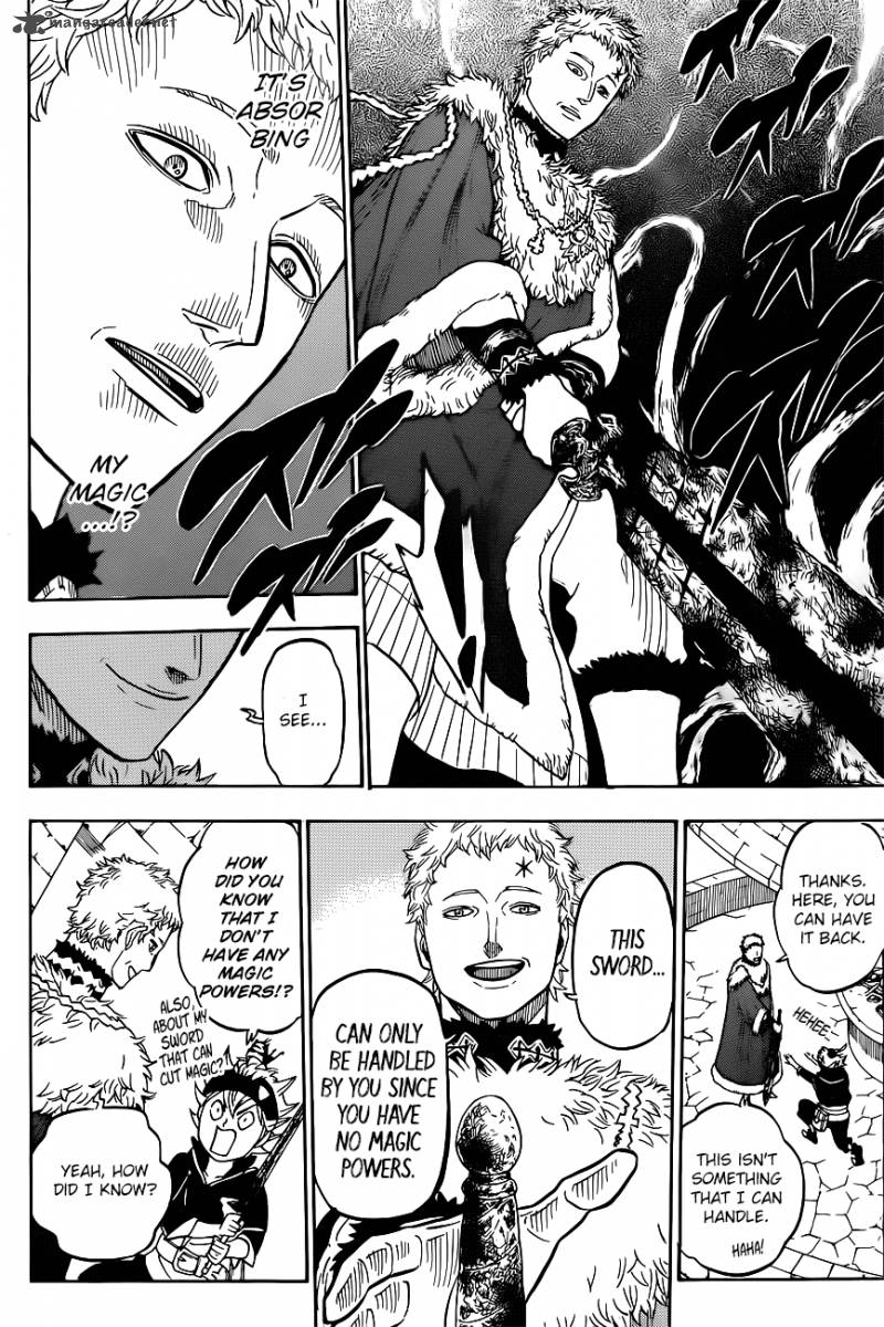 Black Clover Manga Chapter 22 page 12 - Royal Capital Gathering