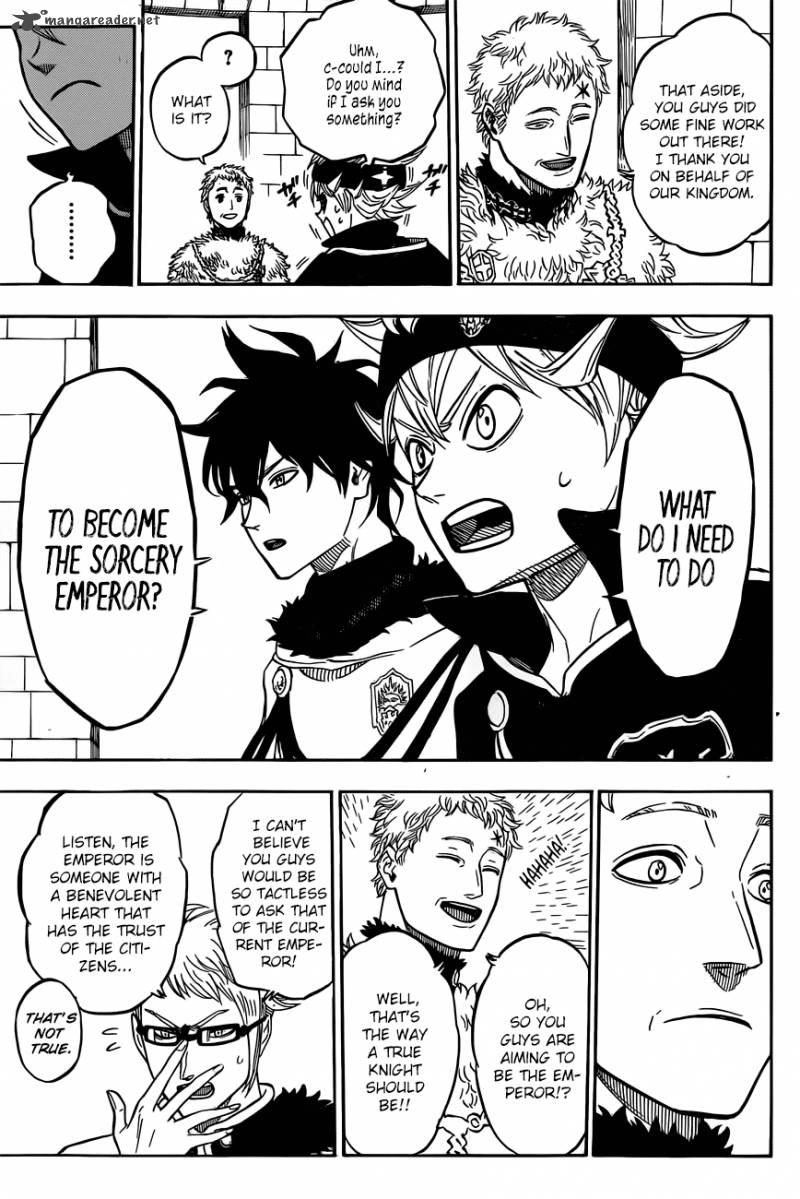 Black Clover Manga Chapter 22 page 13 - Royal Capital Gathering