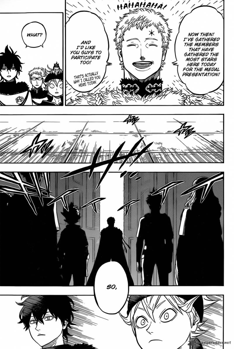Black Clover Manga Chapter 22 page 17 - Royal Capital Gathering