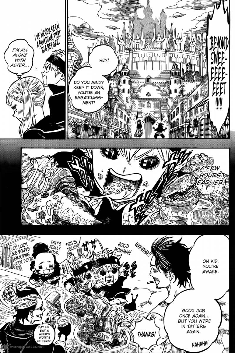 Black Clover Manga Chapter 22 page 3 - Royal Capital Gathering
