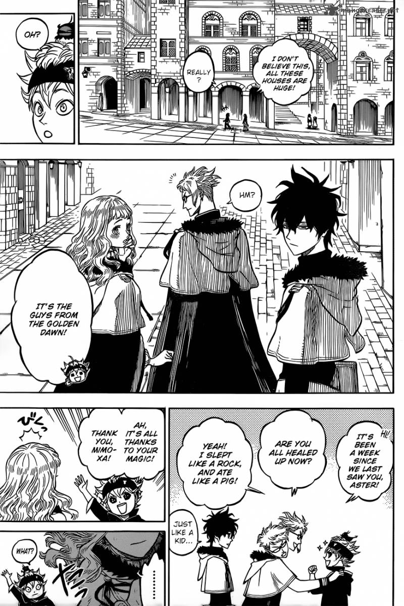 Black Clover Manga Chapter 22 page 5 - Royal Capital Gathering