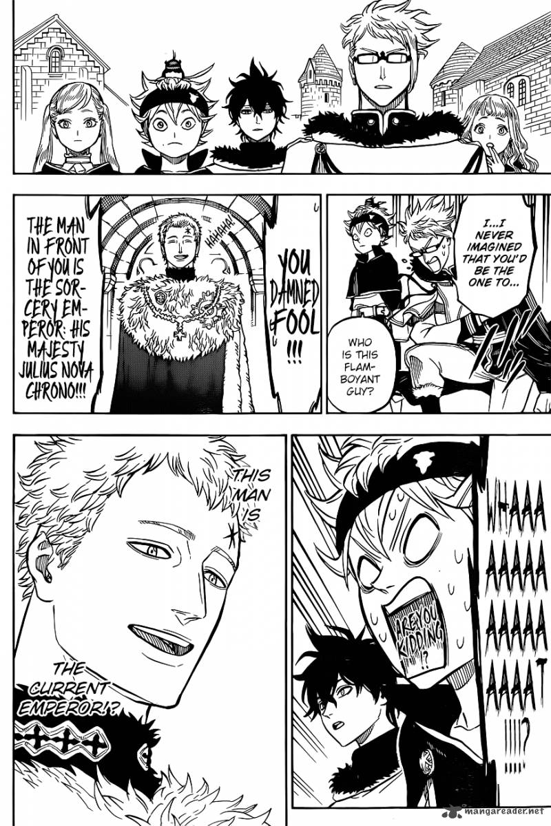 Black Clover Manga Chapter 22 page 8 - Royal Capital Gathering